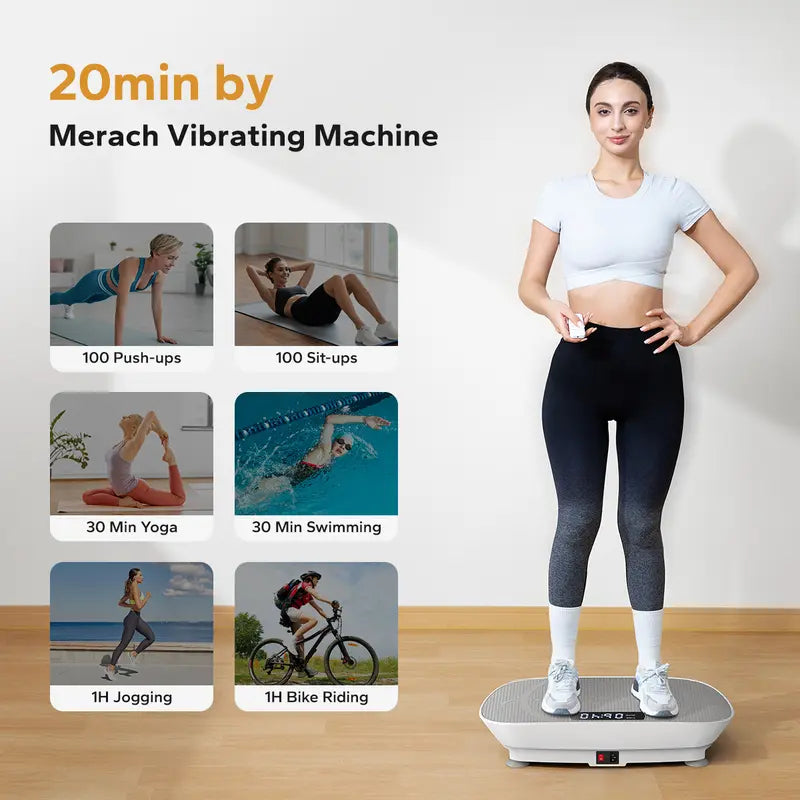 Exercise Machine with Lymphatic Drainage Feature Compact Design for Full Body Workout Max User Weight 400LBS Home Gym Equipment Summervibes