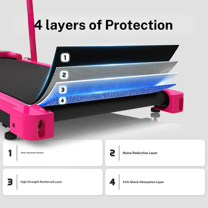 Foldable Adjustable Incline Fitness Platform Dual Shock Absorption & Low Noise
