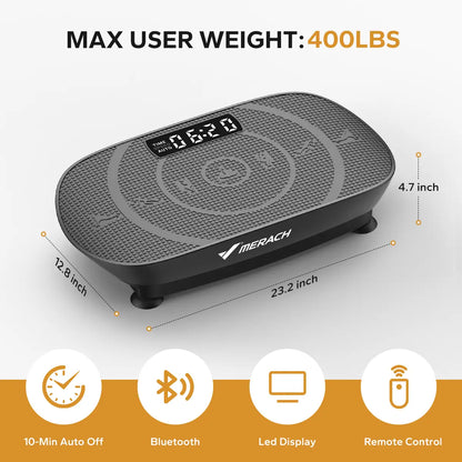 Exercise Machine with Lymphatic Drainage Feature Compact Design for Full Body Workout Max User Weight 400LBS Home Gym Equipment Summervibes