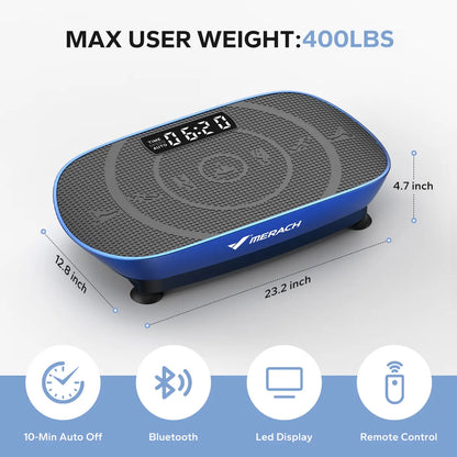 Exercise Machine with Lymphatic Drainage Feature Compact Design for Full Body Workout Max User Weight 400LBS Home Gym Equipment Summervibes