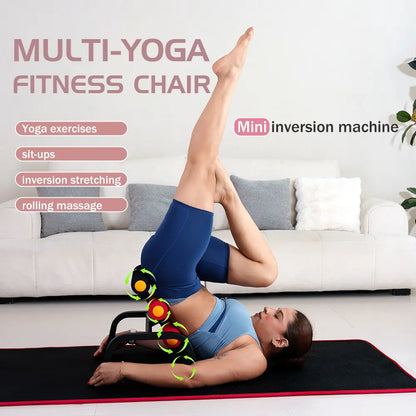 Lower Back Relaxation & Glutes Strength  - Compact Core Exercise Equipment with Foam Rollers