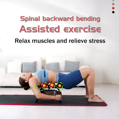 Lower Back Relaxation & Glutes Strength  - Compact Core Exercise Equipment with Foam Rollers