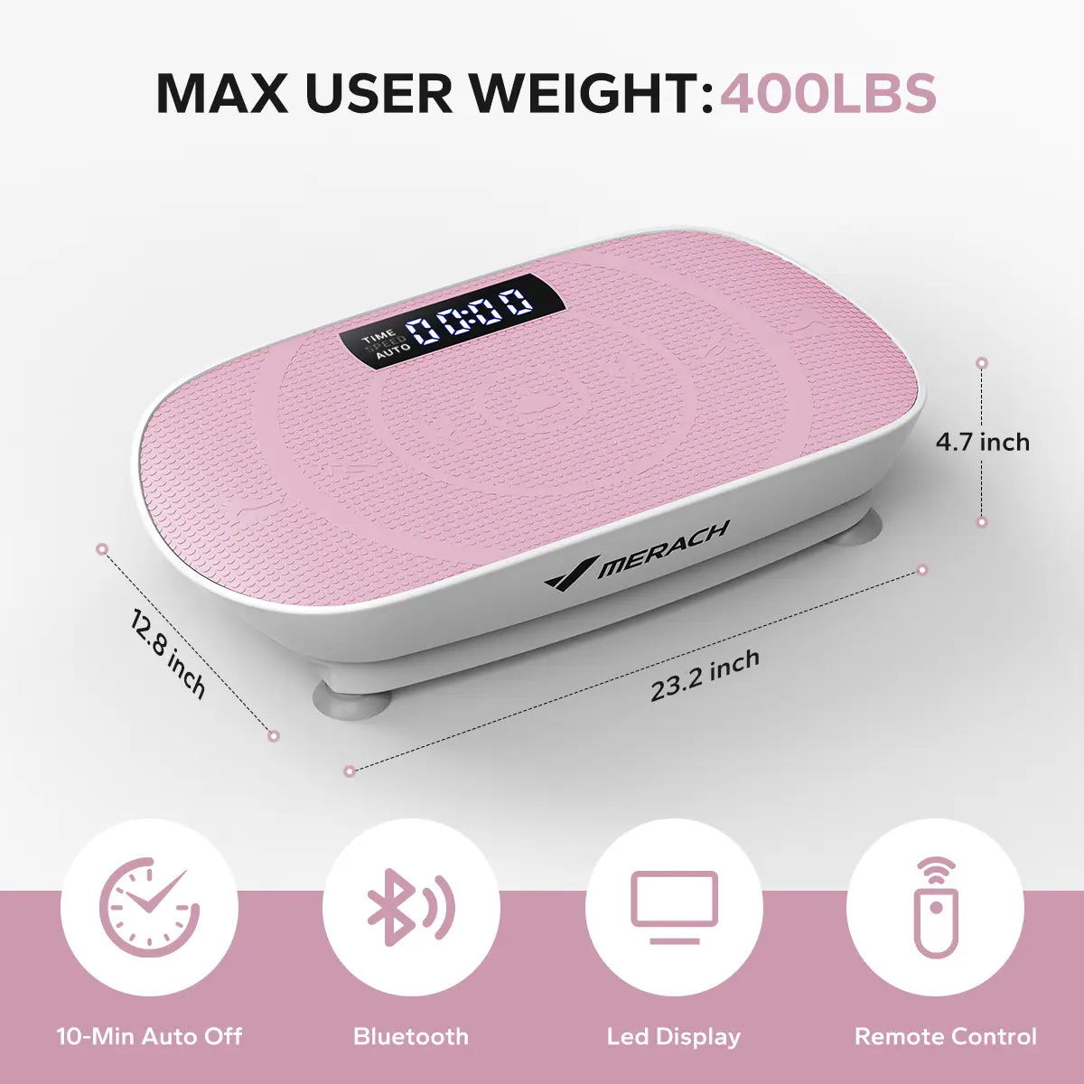 Exercise Machine with Lymphatic Drainage Feature Compact Design for Full Body Workout Max User Weight 400LBS Home Gym Equipment Summervibes